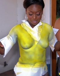 Ebony Body Paint - Threeway and Body Painting